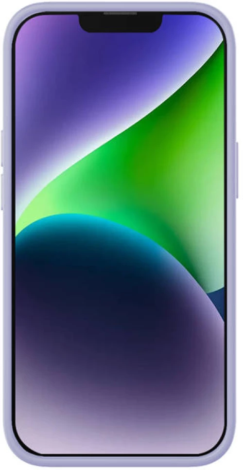 Baseus Baseus Liquid Silica Gel Case for iPhone 14 Plus (lavender)+ tempered glass + cleaning kit 041115