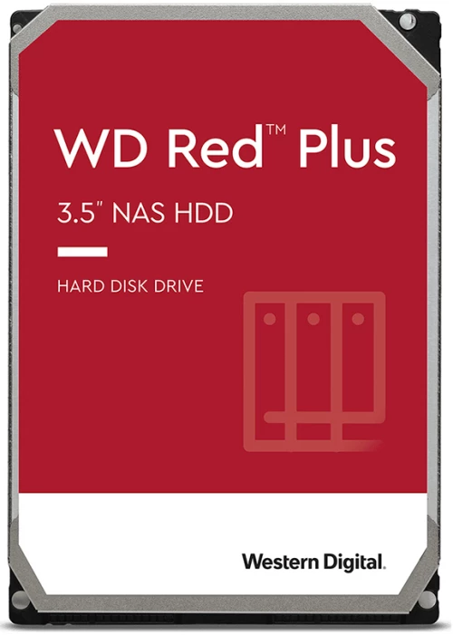 Western Digital Red Plus NAS Hard Drive 4TB 3.5" (CMR) (WD40EFPX)