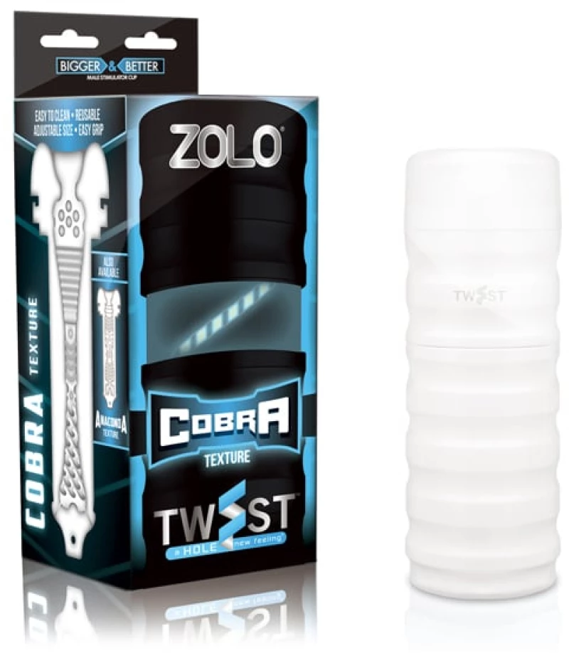 Αυνανιστήρι Zolo Cobra Twist μπλέ