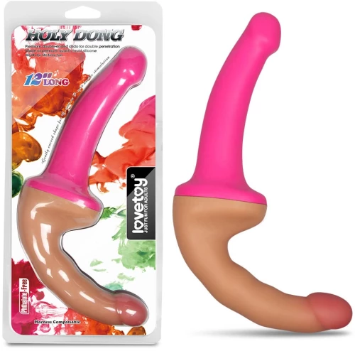 Double-ended Dildo Flesh-Pink
