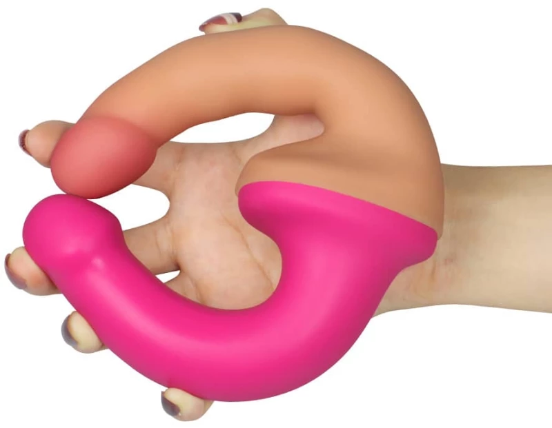 Double-ended Dildo Flesh-Pink