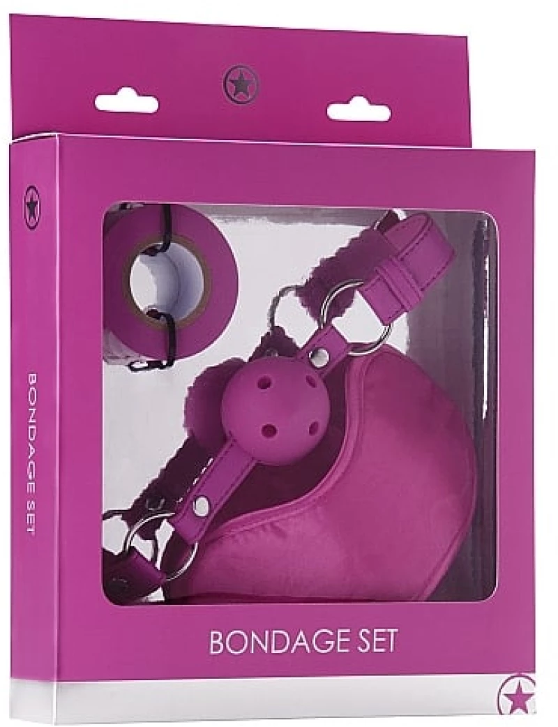 Ouch Bondage Set - Pink