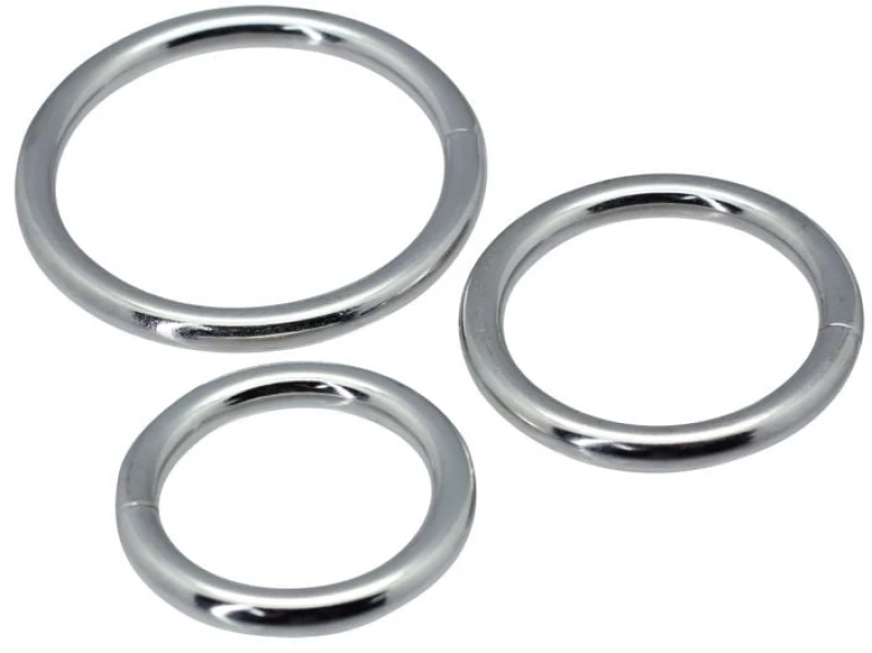 Δαχτυλίδια Πέους Timeless Metal Cock Rings (3 pcs) - Toyz4Lovers