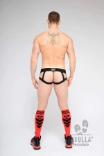 Maskulo - Skulla. Jockstrap Red