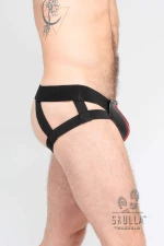 Maskulo - Skulla. Jockstrap Red