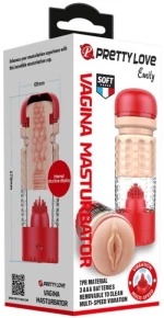 Pretty Love Emily Masturbator Red