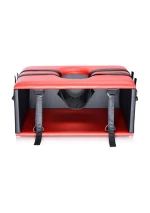 Queening Chair - Black and Red