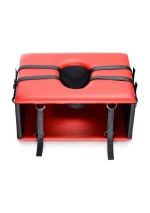 Queening Chair - Black and Red