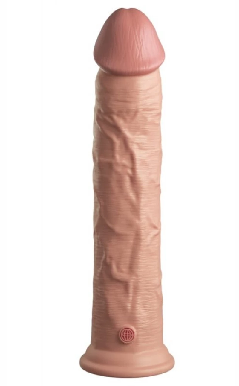 Ρεαλιστικό Ομοίωμα Πέους Σιλικόνης Dual Density Penis 28cm (Light) - Pipedream King Cock