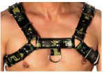 CAMO Leather Harness - Black Acc