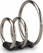 Cock Ring Τριπλό Ατσάλι