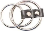 Cock Ring Τριπλό Ατσάλι