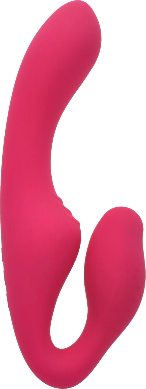 Δονούμενο Strapless Strap-On Kiki Ροζ