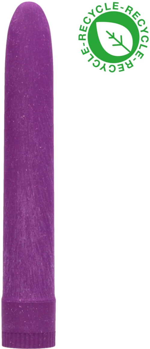 7" Vibrator - Biodegradable - Purple