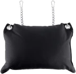 Cow Leather pillow - Black