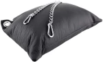 Cow Leather pillow - Black