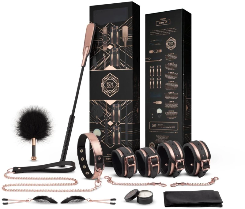 Rosy Gold - Nouveau BDSM set