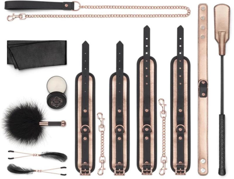Rosy Gold - Nouveau BDSM set