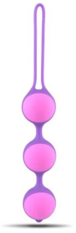 Vaginal balls Bi-Balls Triple purple
