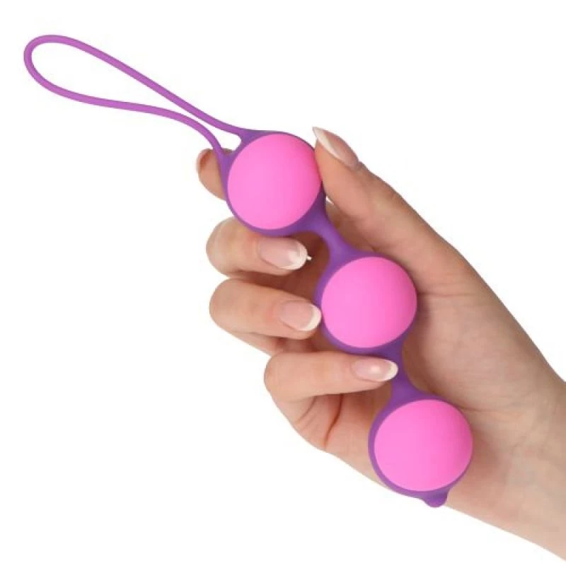 Vaginal balls Bi-Balls Triple purple