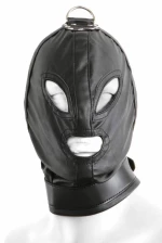 Heavy Duty Bondage Hood with ring