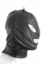 Heavy Duty Bondage Hood with ring