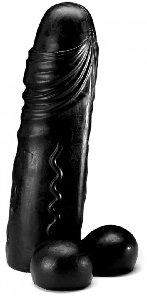XXL Ρεαλιστικό Ομοίωμα Πέους Βινυλίου Foreskin Dildo 56 x 17 cm - HardToys
