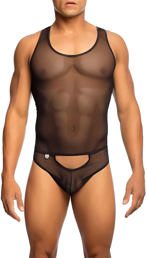 MOB Sexy Sheer Body Black