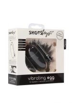 Shots 10 Speed Vibrating Egg - Black