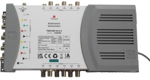 Triax πολυδιακόπτης TMS/CKR 9x12 S