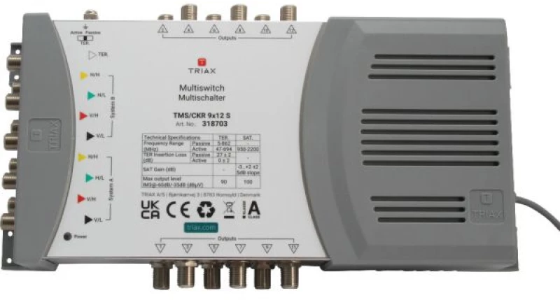 Triax πολυδιακόπτης TMS/CKR 9x12 S