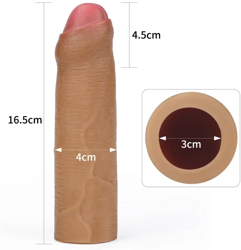 Revolutionary Silicone Nature Extender-Uncircumcised