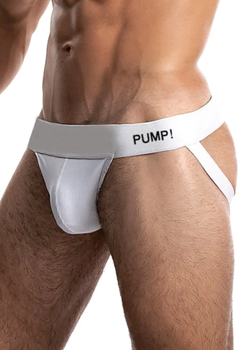 Ανδρικό Εσώρουχο Jockstrap Pump Λευκό