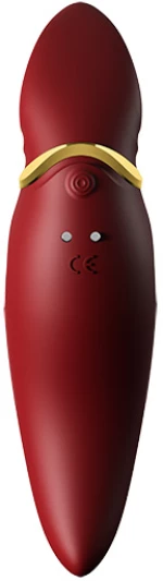 Zalo - Hero Clitoral Pulsewave Vibrator Jewel Wine Red
