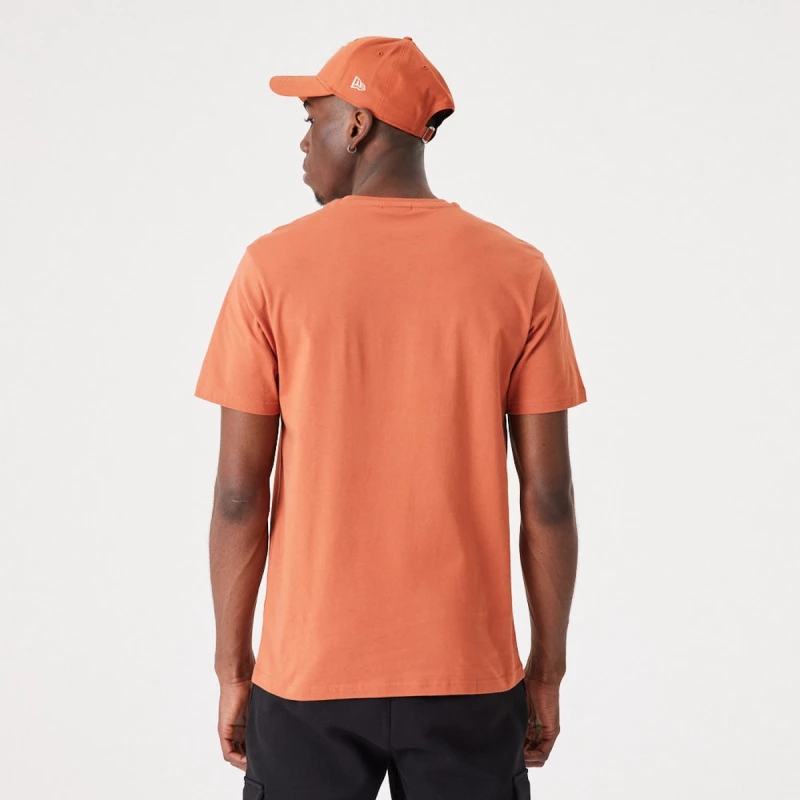 NEW ERA NE ESSENTIALS TEE NEWERA  RDWWHI 60332300 NEW ERA Καφέ
