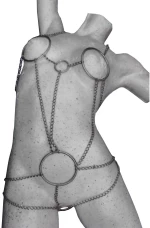 Underwear set with chain and rings-2002166