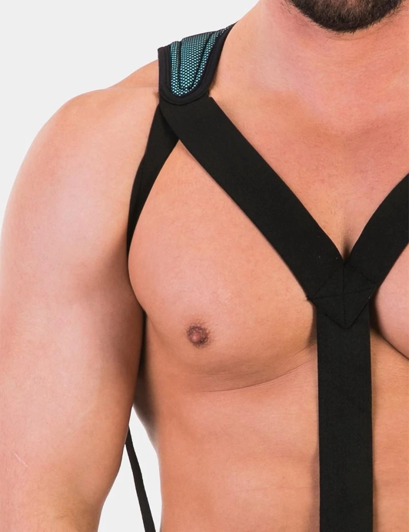 Barcode Berlin - Harness Perry Black / Blue