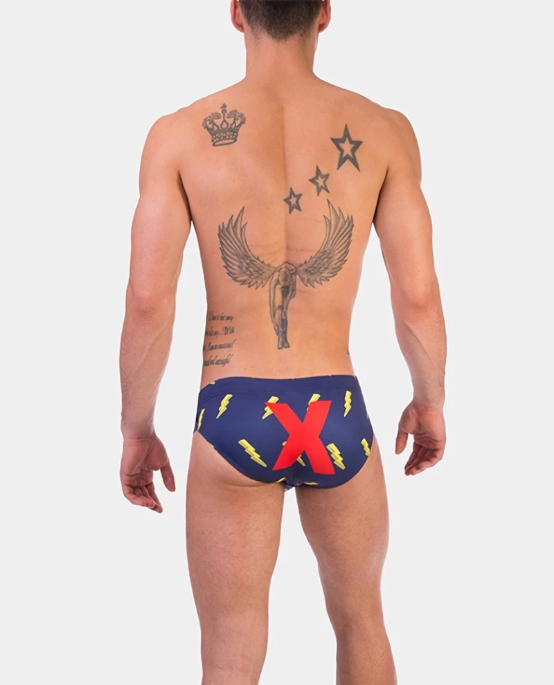 Space Flash Swim Brief Black