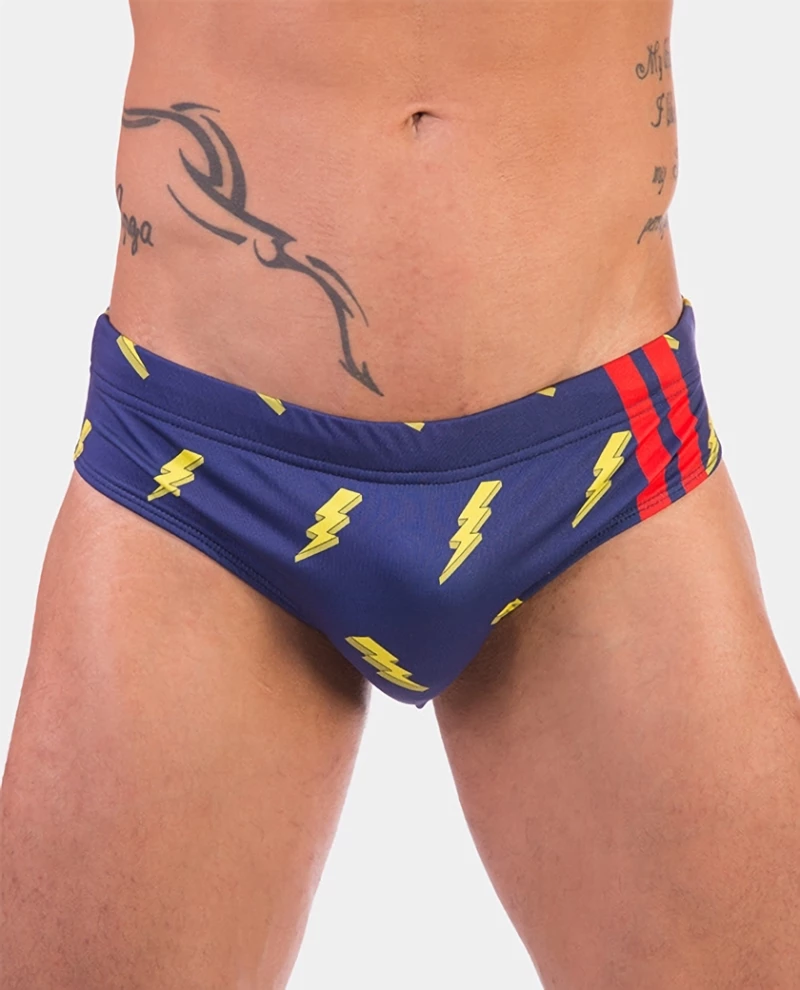 Space Flash Swim Brief Black