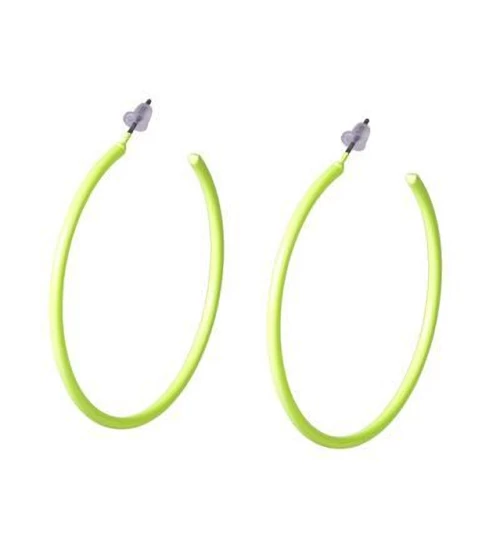 Neon Yellow Earring