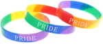 PRIDE Rainbow Silicon Bracelets