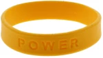 Yellow POWER Silicon Bracelet