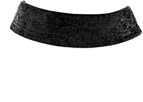 Black Glitter Feel Choker