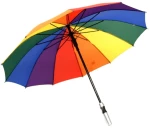 Long Rainbow Umbrella
