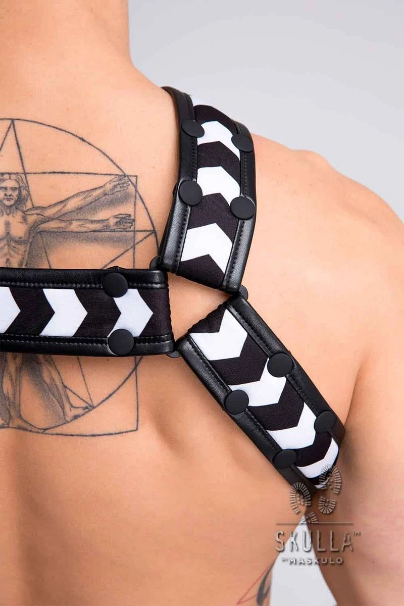 Skulla. Bulldog Harness L