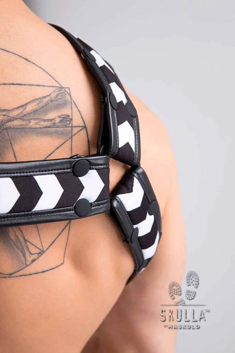 Skulla. Bulldog Harness L