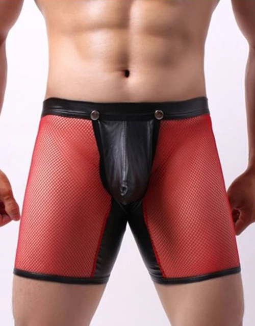 Bottomless Long OPEN IT Red