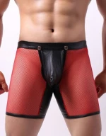 Bottomless Long OPEN IT Red
