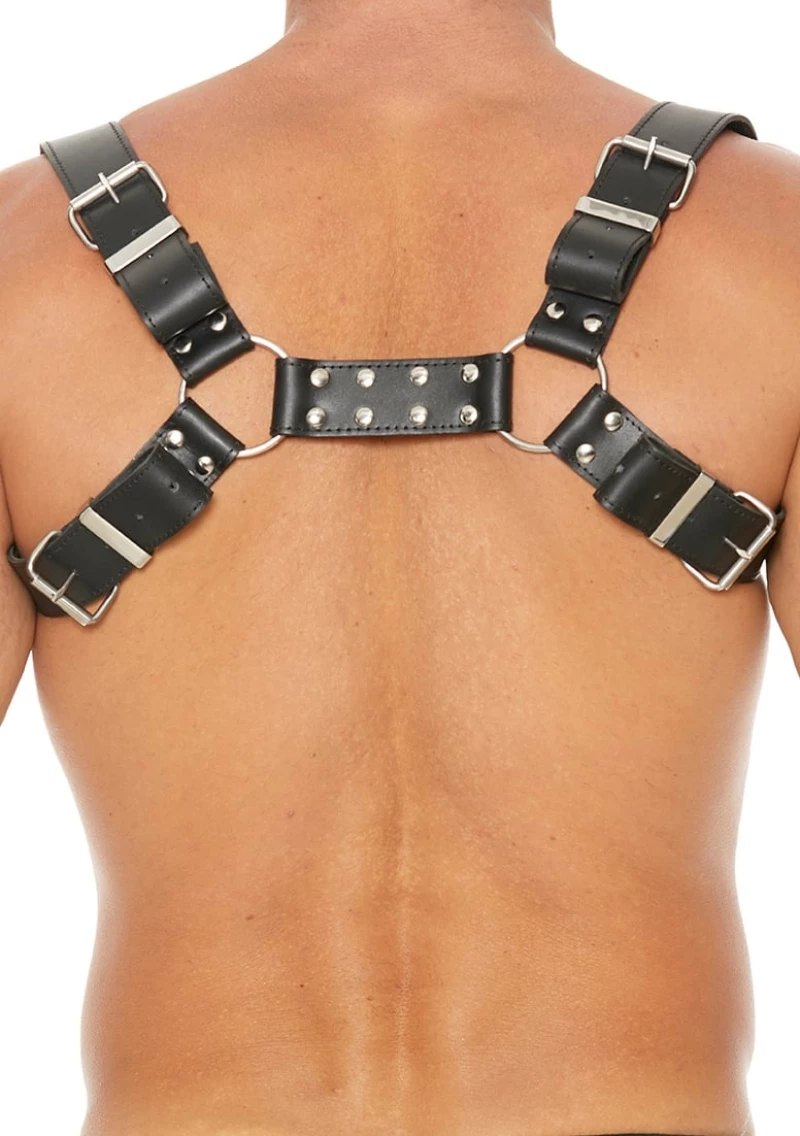 Holster Harness - Genuine Leather Black