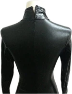 Ολόσωμη Catsuit Wet Look - Μαύρη